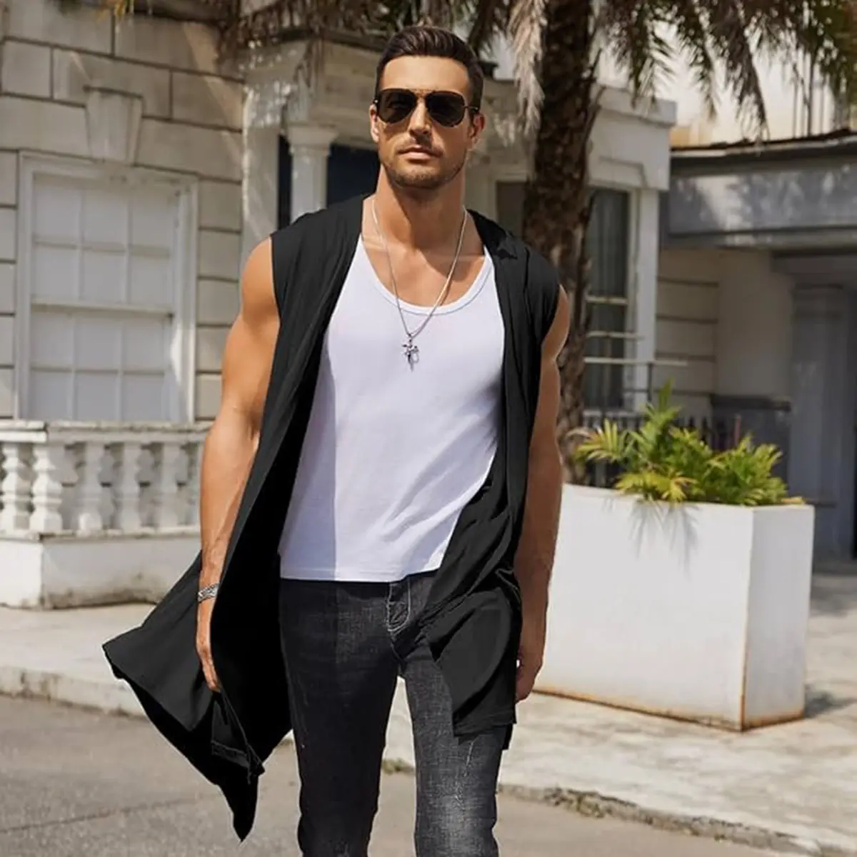 شنل کلاه دار مردانه