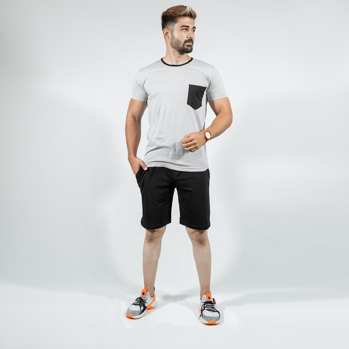 ست تیشرت شلوارک مردانه مدل Balin