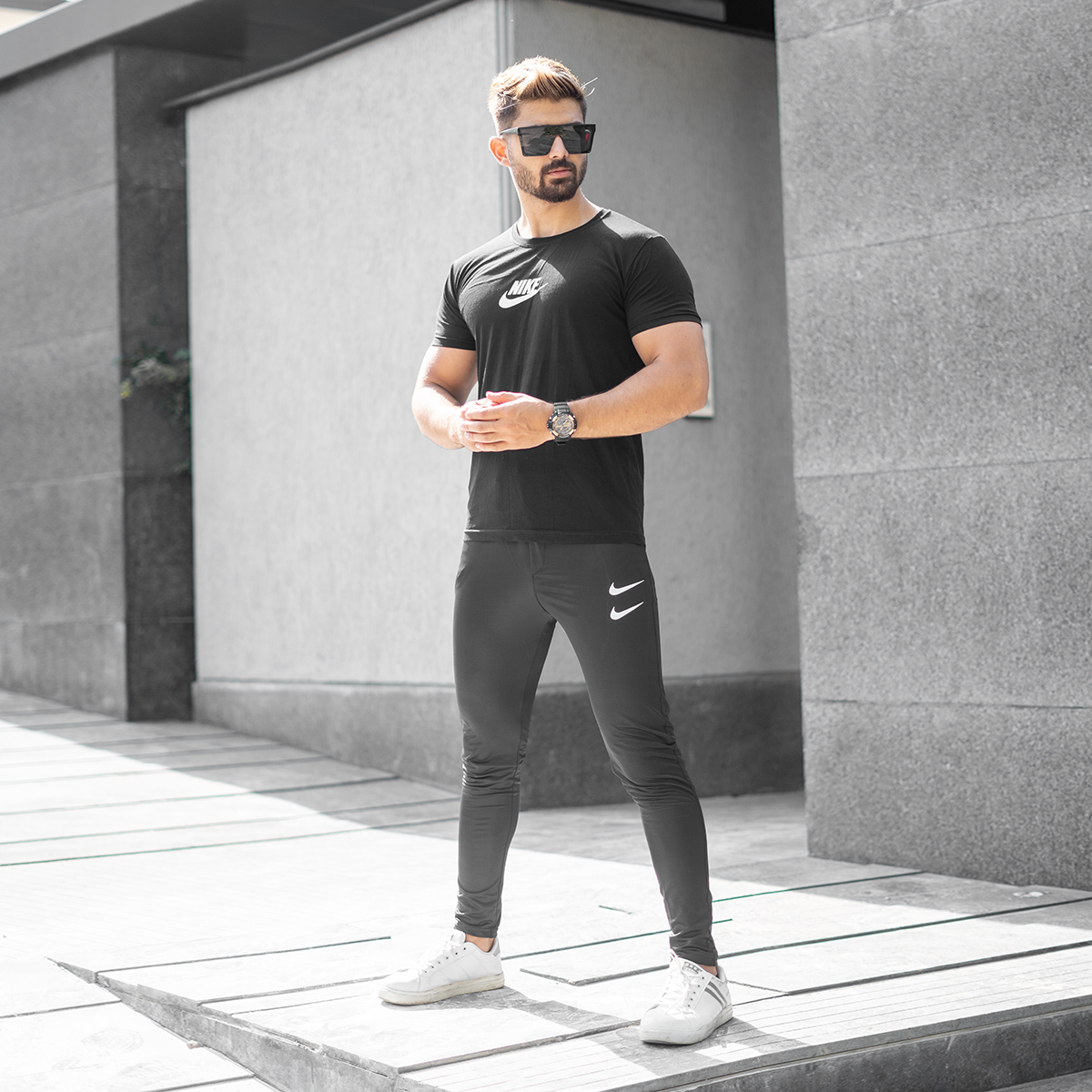 ست تیشرت شلوار Nike مردانه مدل Vartik