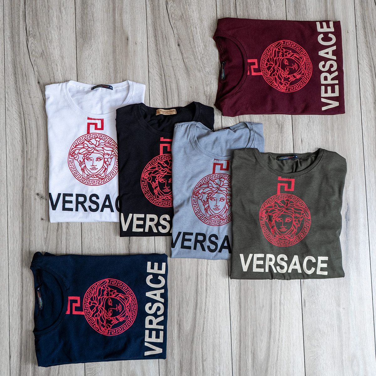 تیشرت Versace مردانه مشکی مدل Janatan