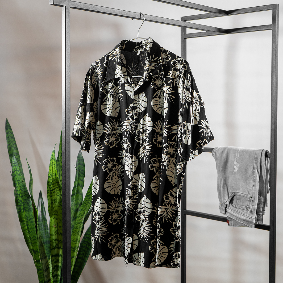 پیراهن هاوایی(T) مردانه مدل Telin