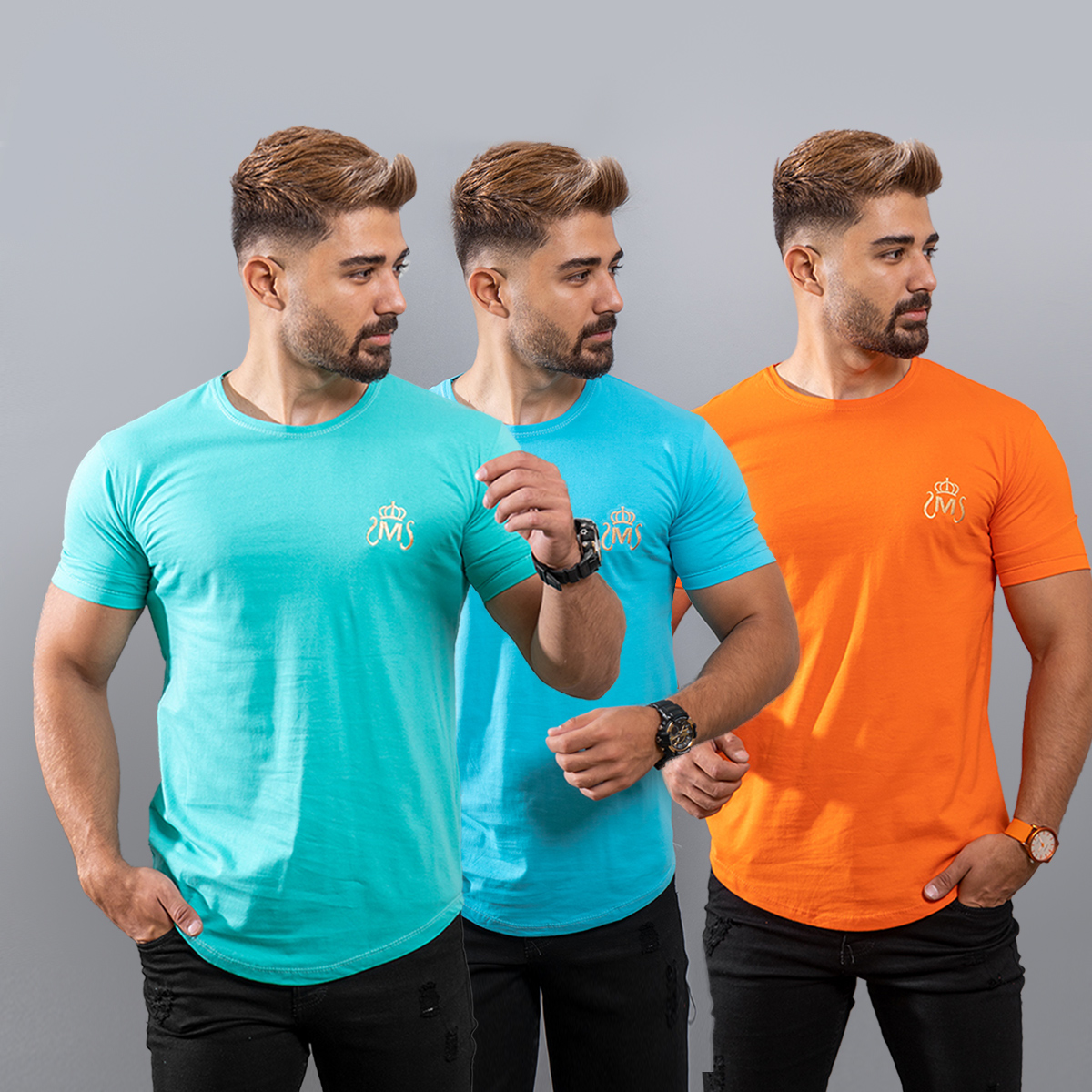 تیشرت مردانه سبز مدل Arat