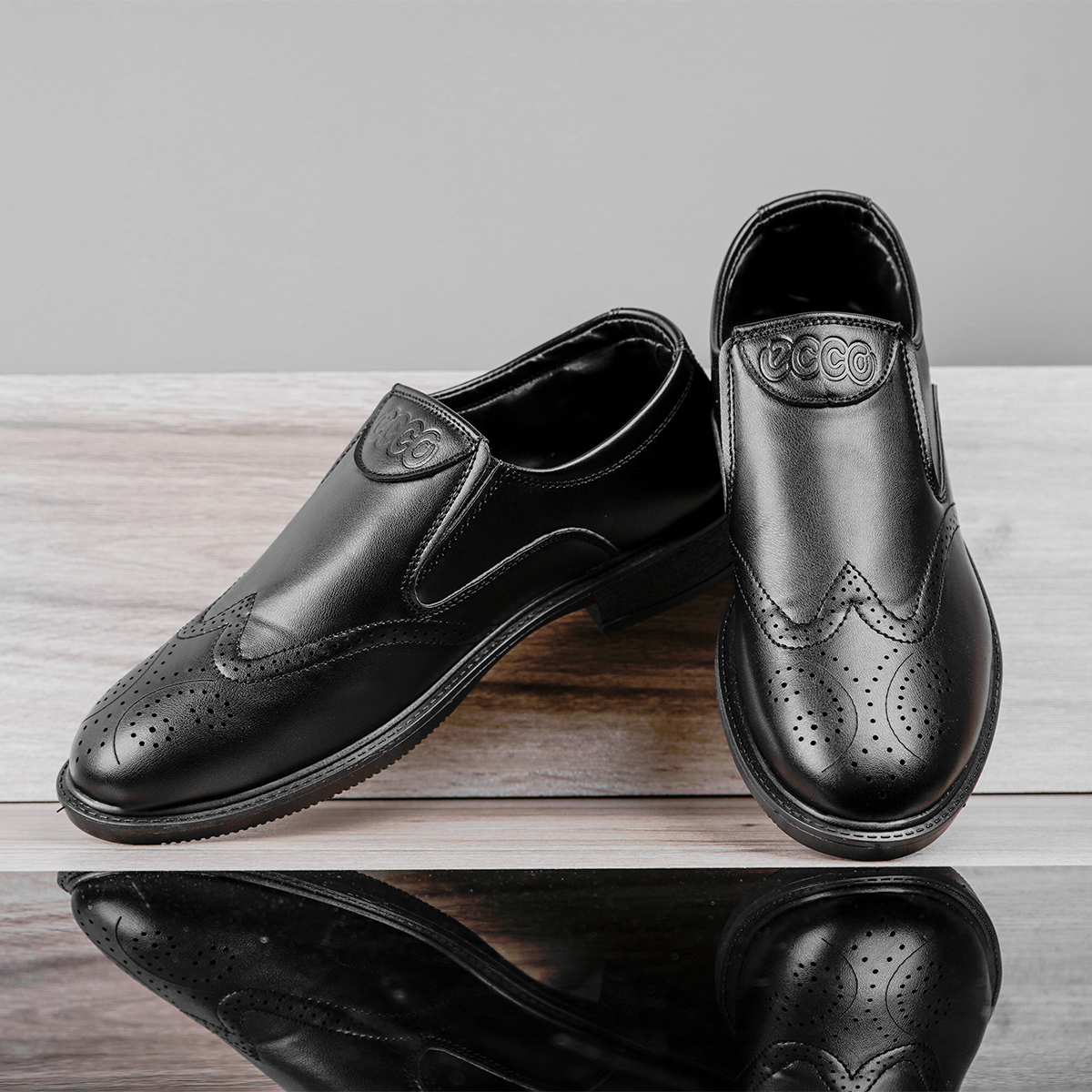 کفش رسمی مردانه مشکی مدل Woria