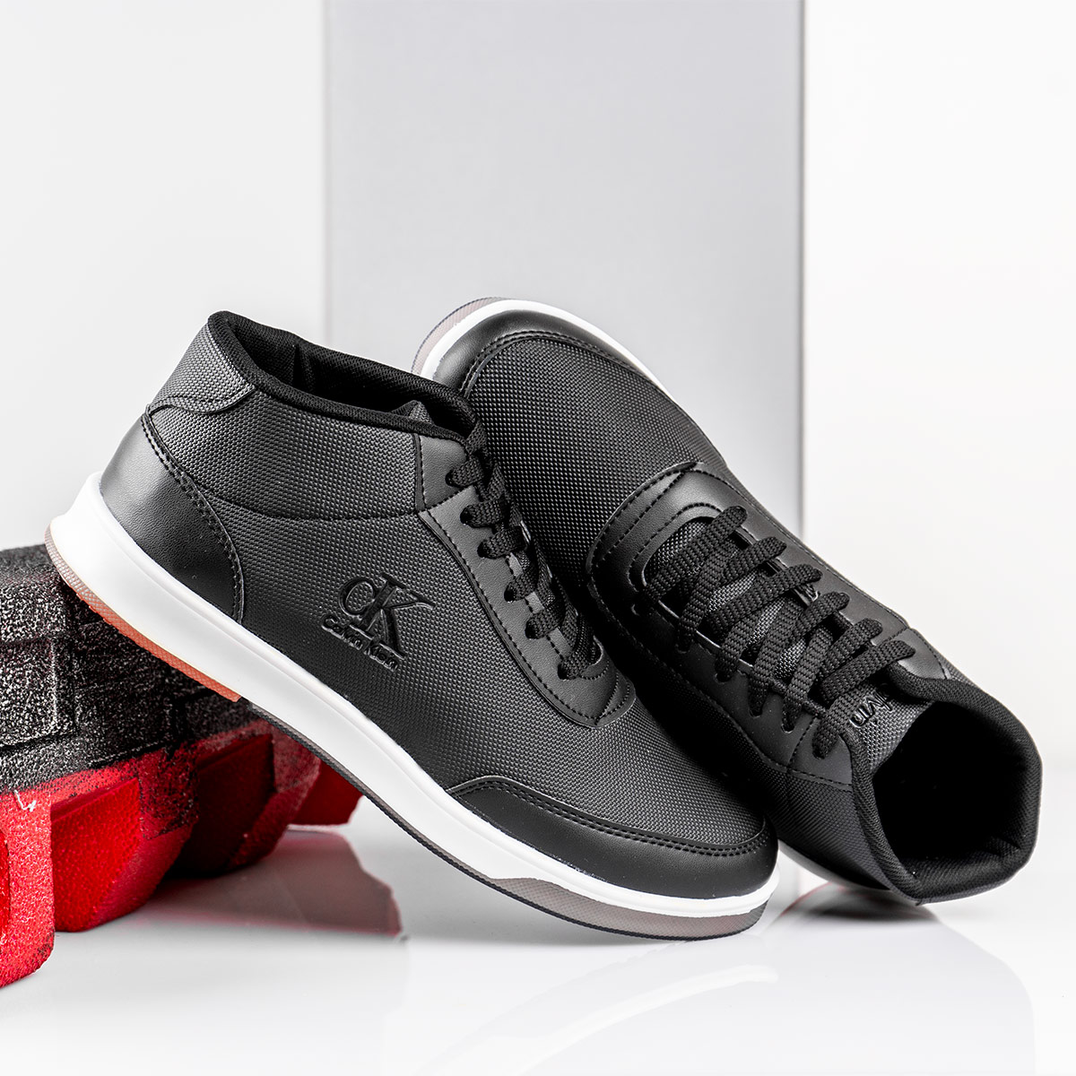 نیم بوت مردانه CK مدل Sevil